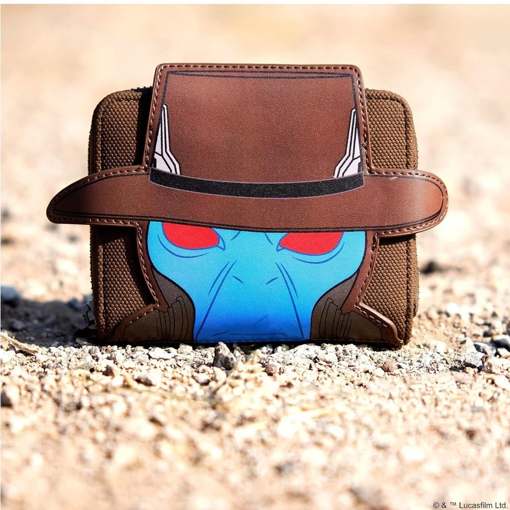 Loungefly Star Wars Cad Bane Wallet Disney NWT hard tag